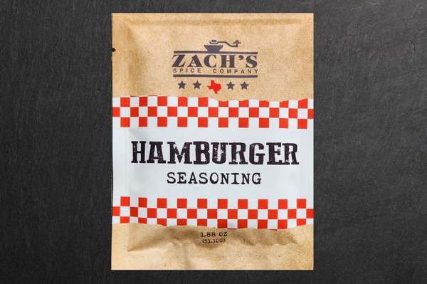 Hamburger Seasoning - (1.88 oz Package) – Zach's Spice